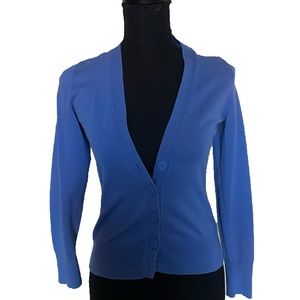 Banana Republic blue button cardigan size XS